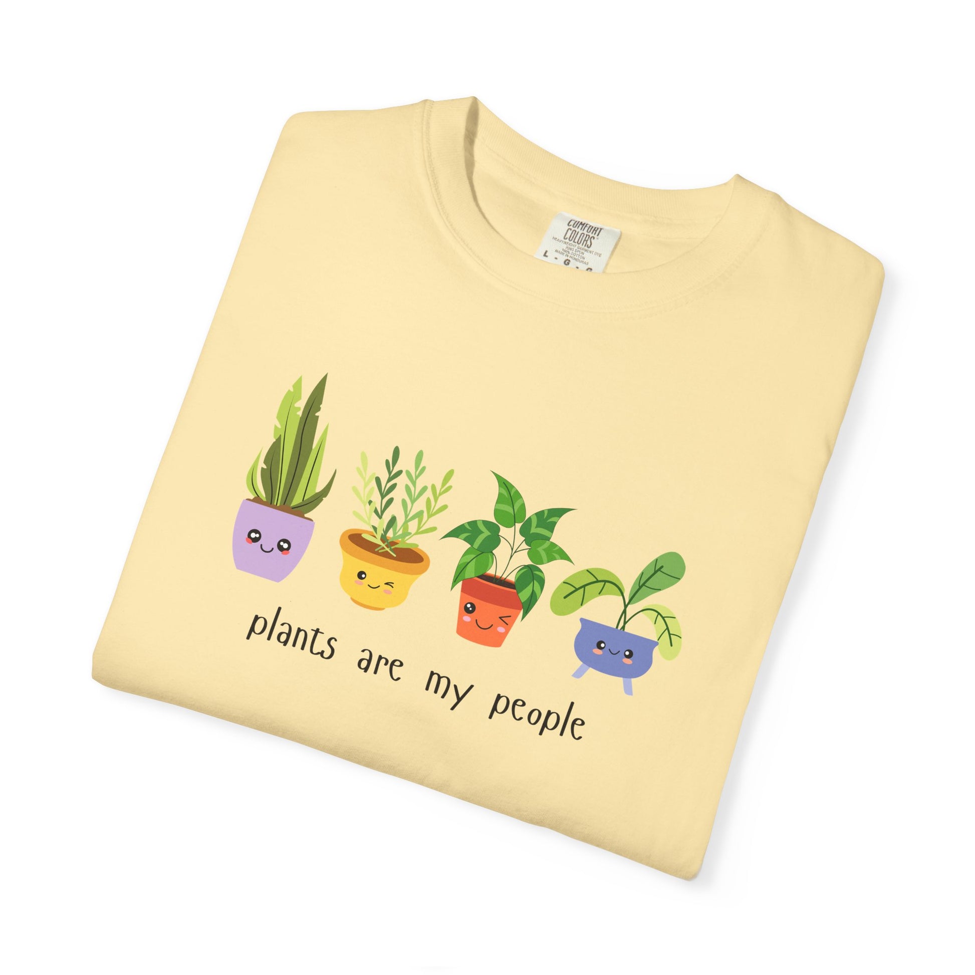 "Plants Are My People" T-Shirt – Cute Plant Lover Graphic Tee