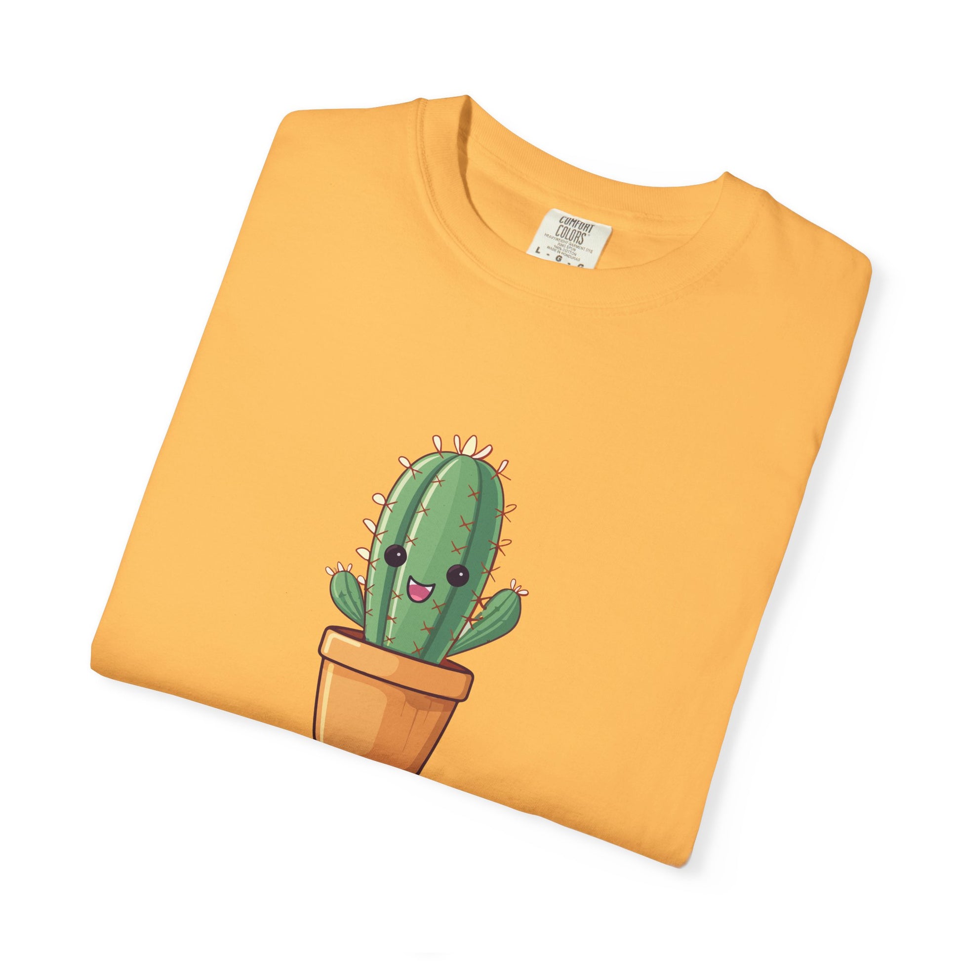 "Can’t Touch This" Cactus T-Shirt – Funny Smiling Plant Tee