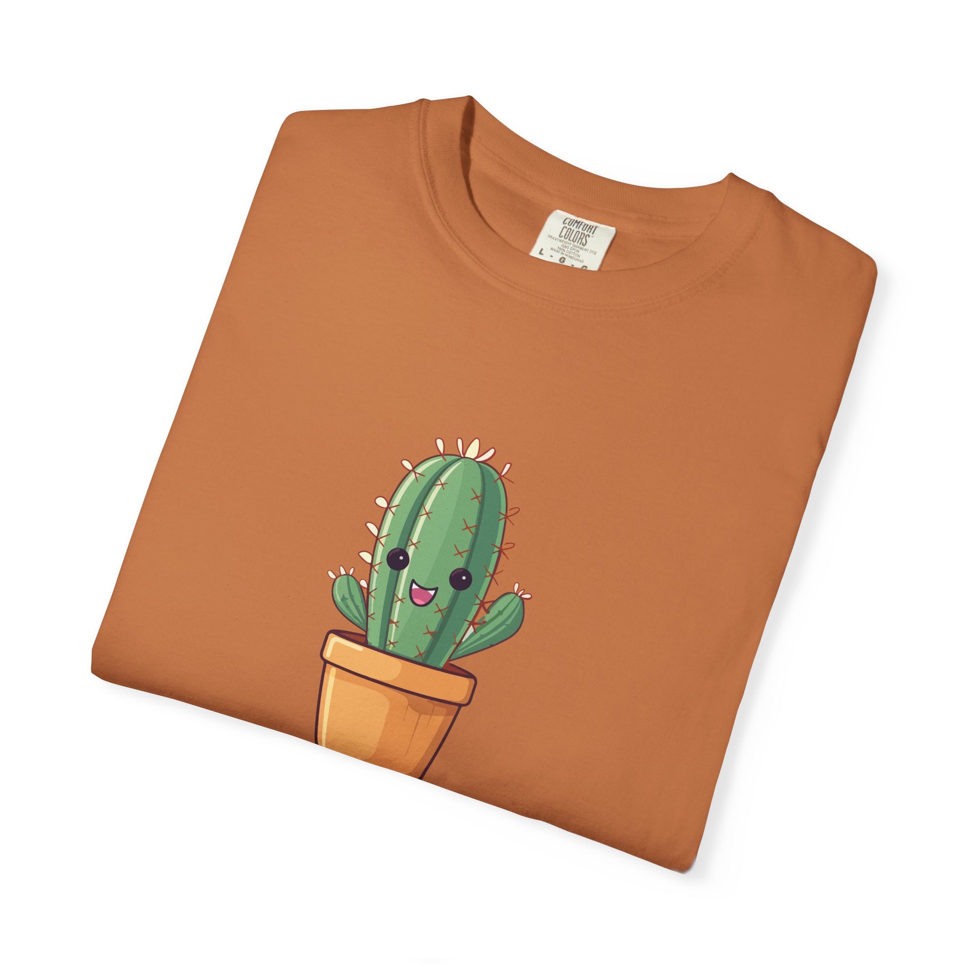 "Can’t Touch This" Cactus T-Shirt – Funny Smiling Plant Tee