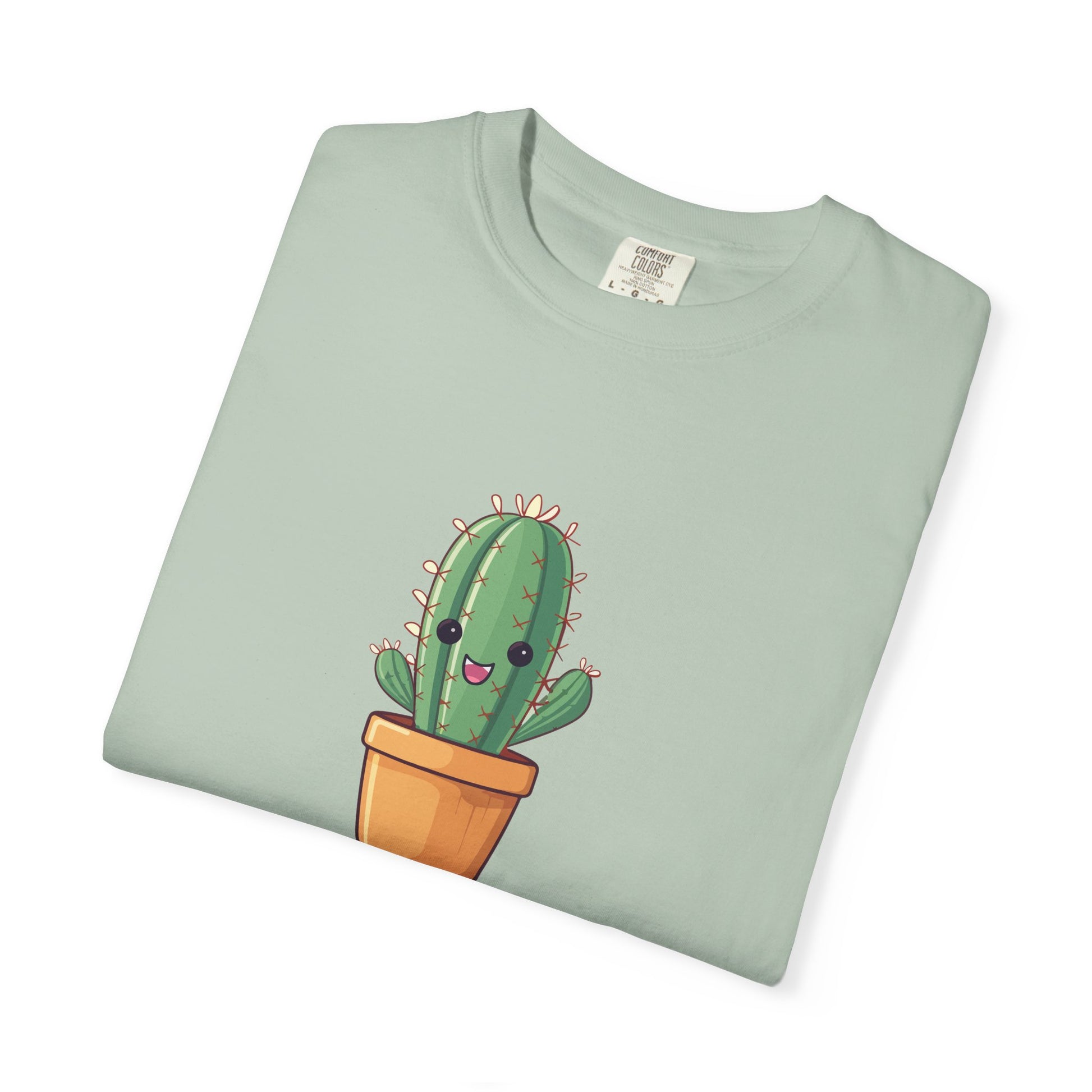 "Can’t Touch This" Cactus T-Shirt – Funny Smiling Plant Tee