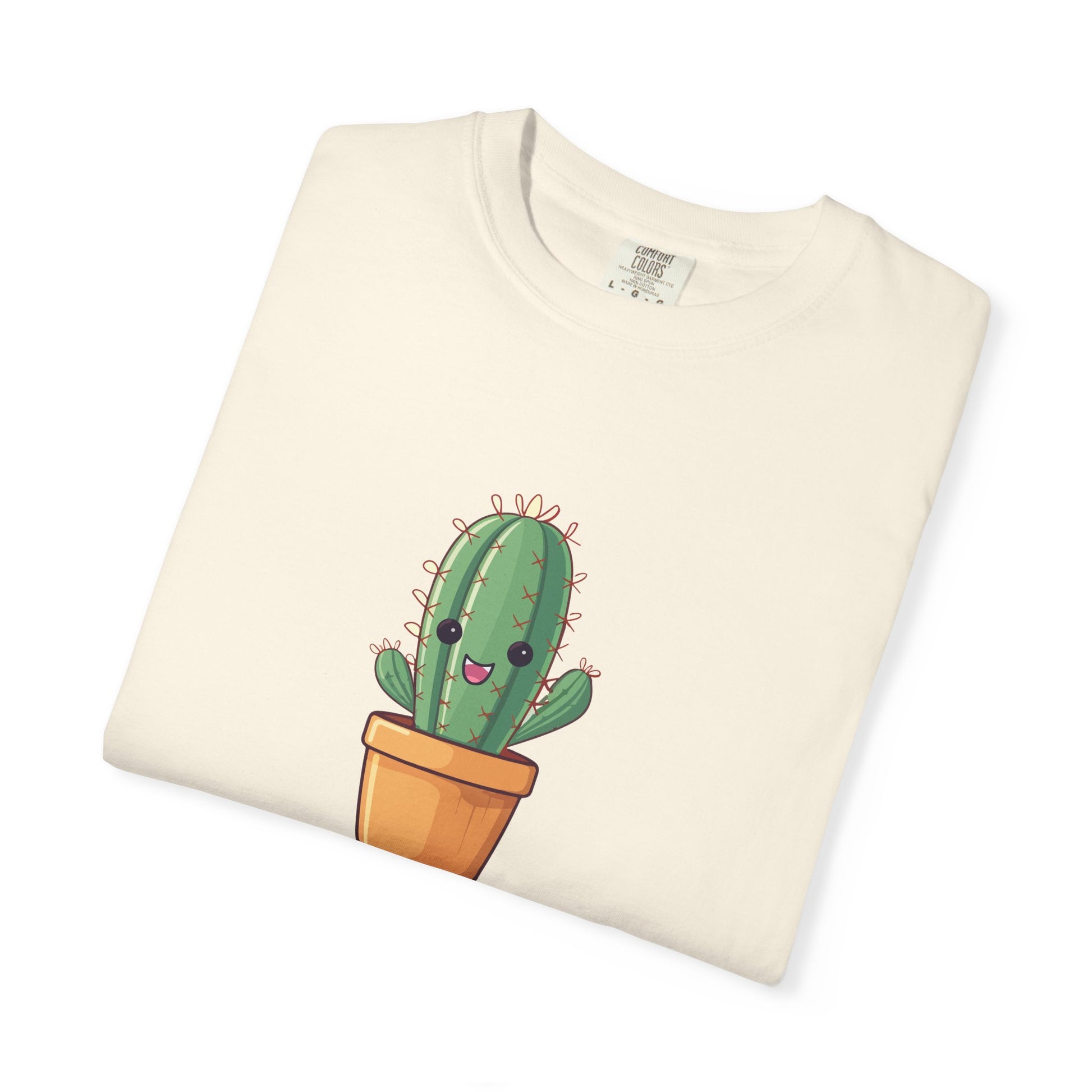 "Can’t Touch This" Cactus T-Shirt – Funny Smiling Plant Tee