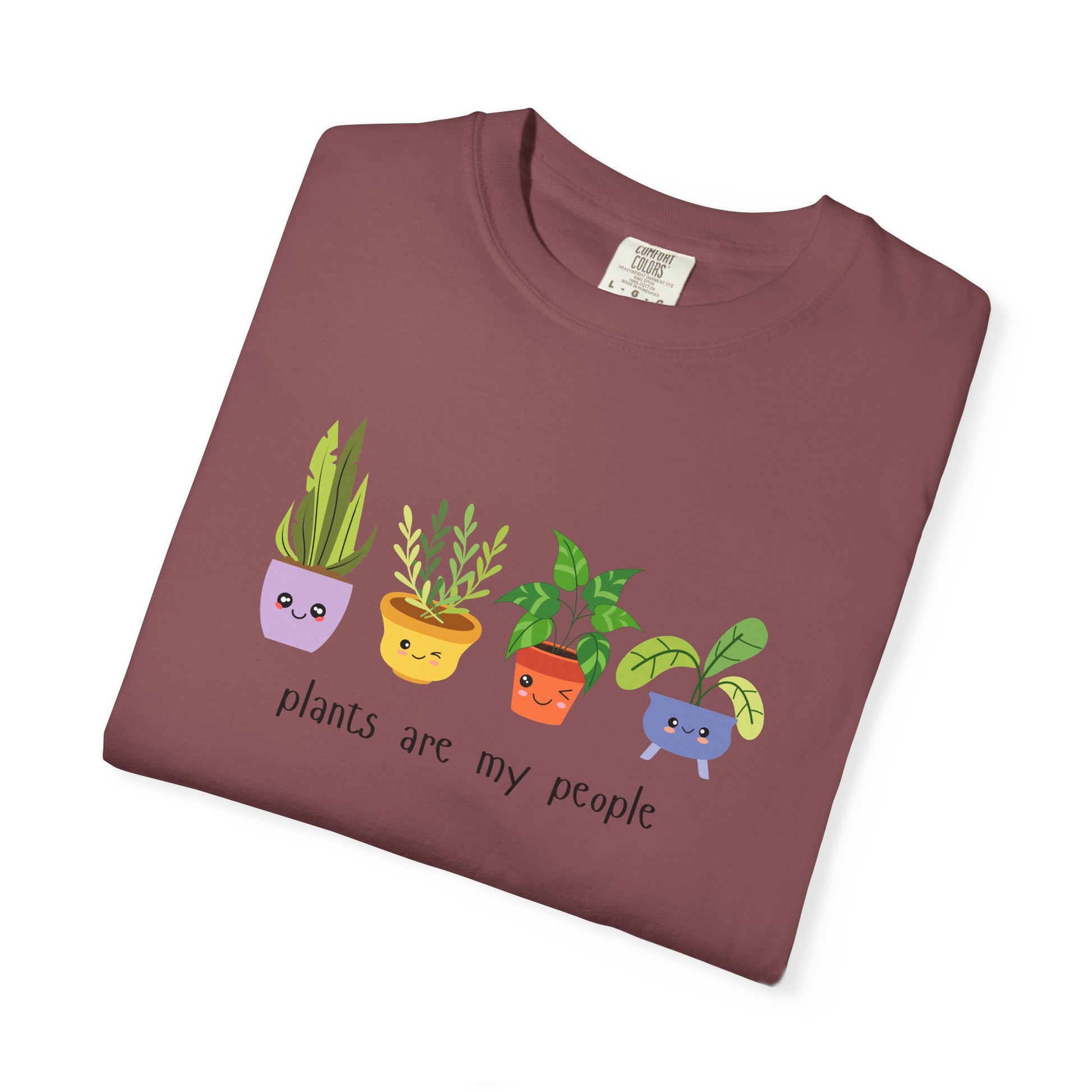 "Plants Are My People" T-Shirt – Cute Plant Lover Graphic Tee