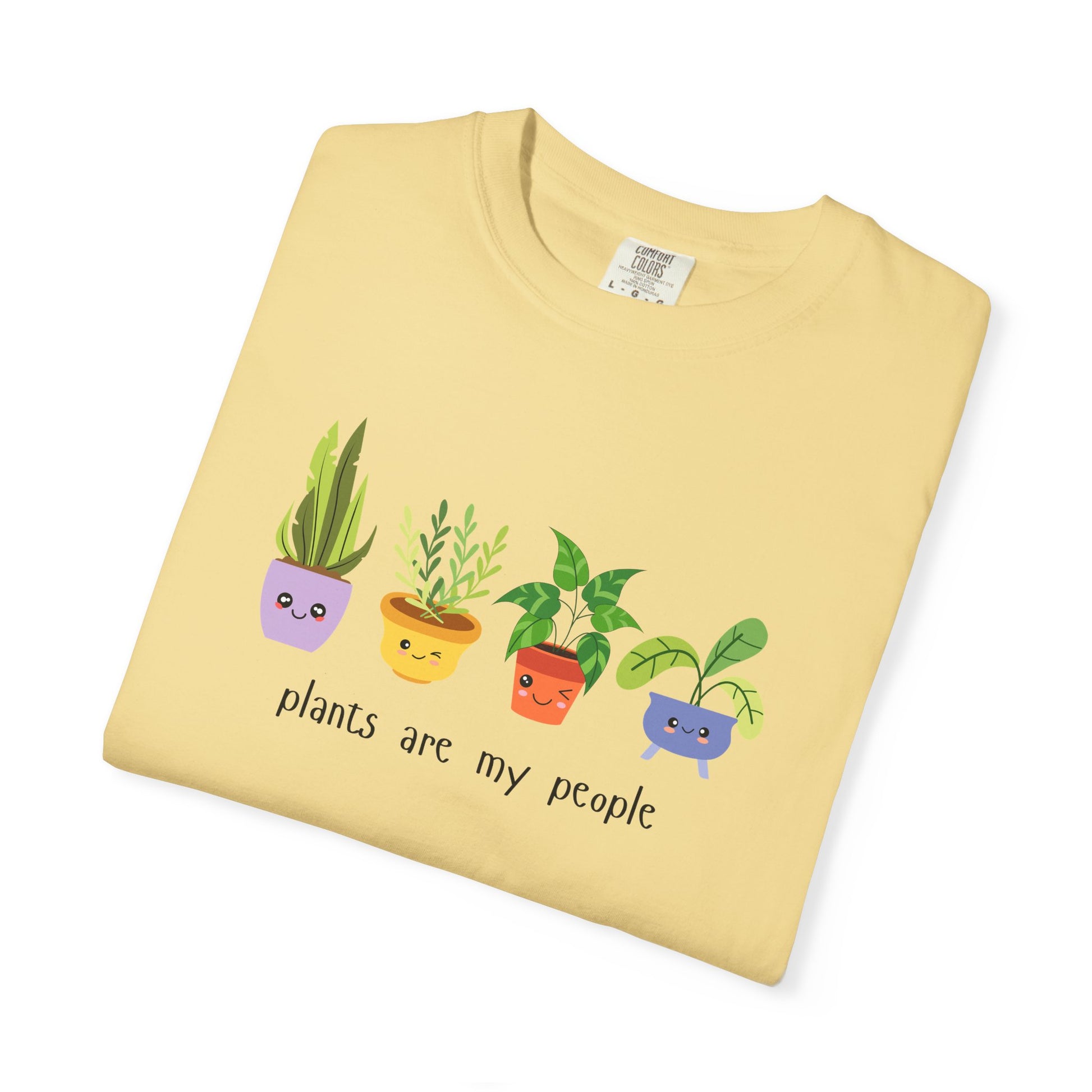 "Plants Are My People" T-Shirt – Cute Plant Lover Graphic Tee