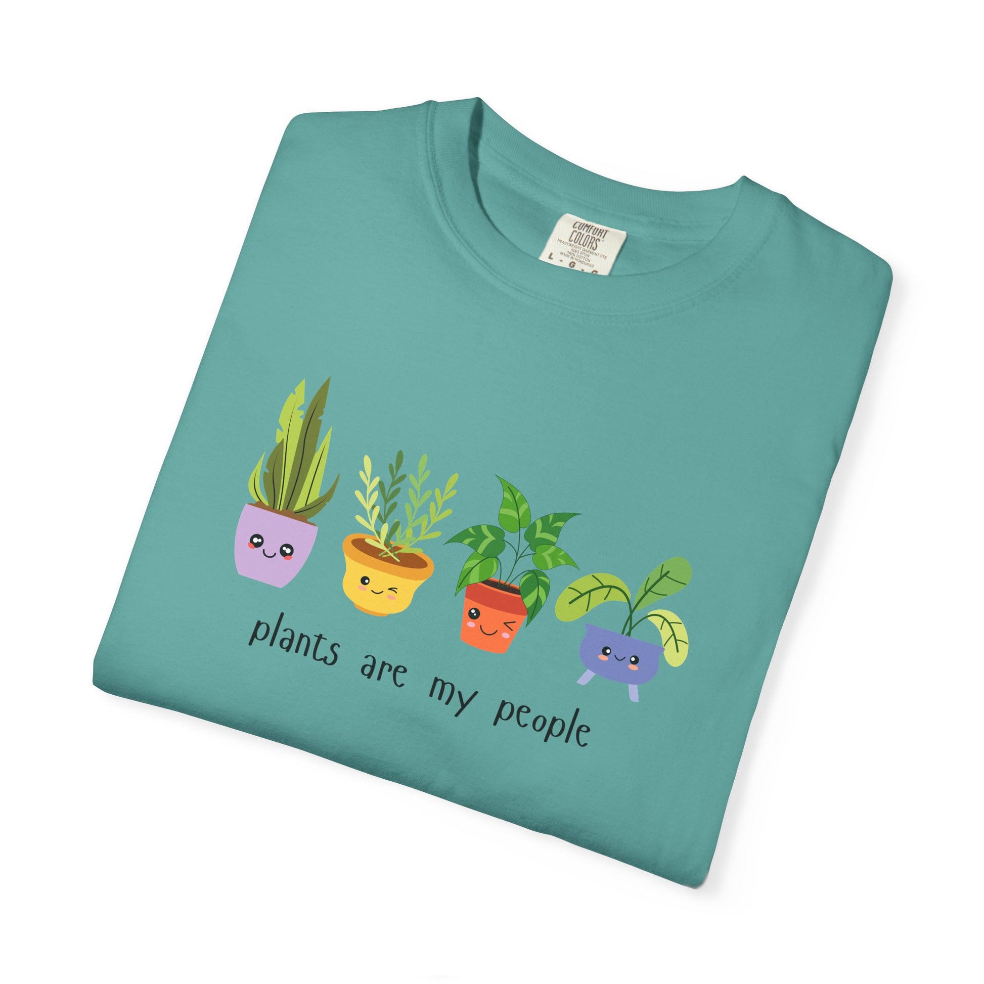 "Plants Are My People" T-Shirt – Cute Plant Lover Graphic Tee