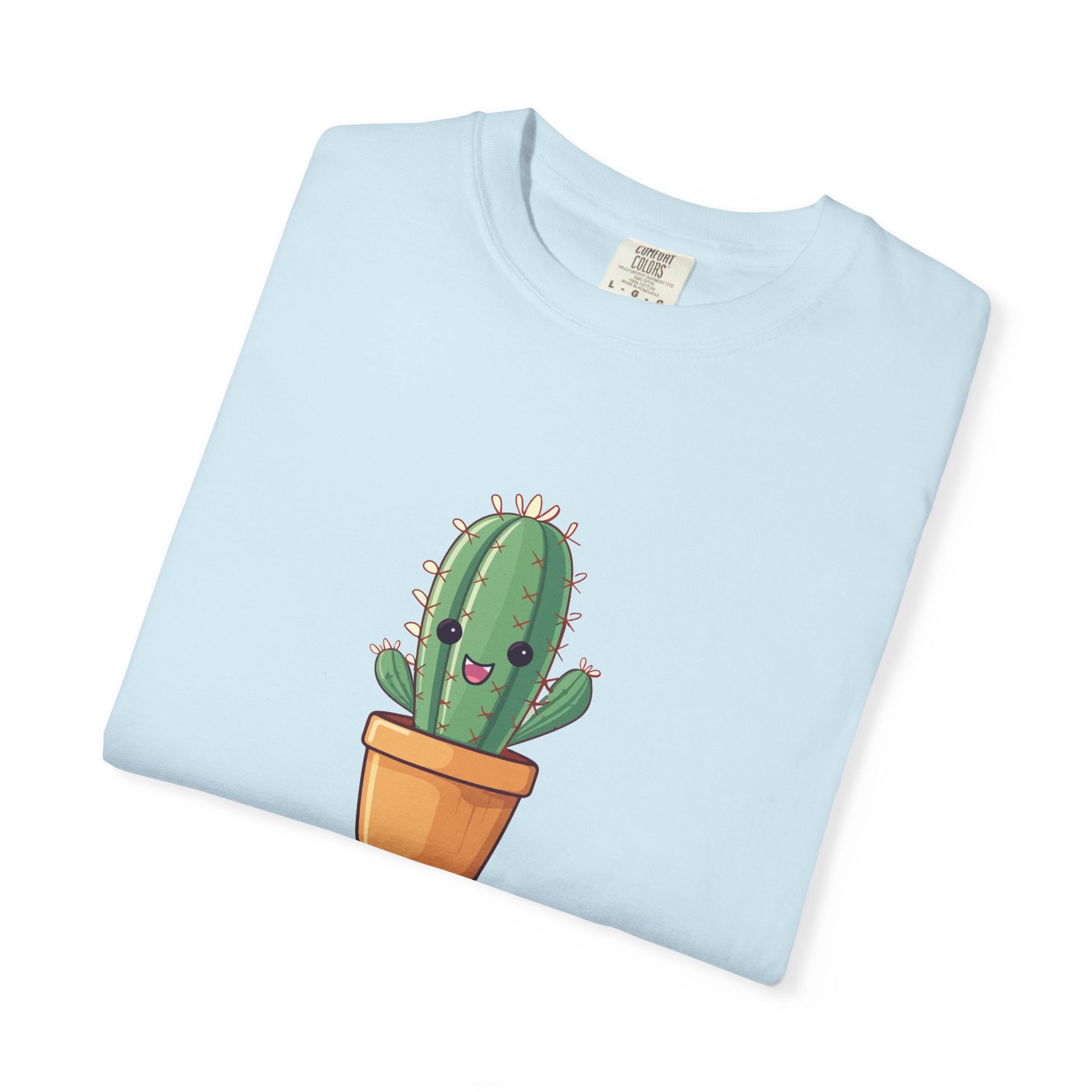 "Can’t Touch This" Cactus T-Shirt – Funny Smiling Plant Tee