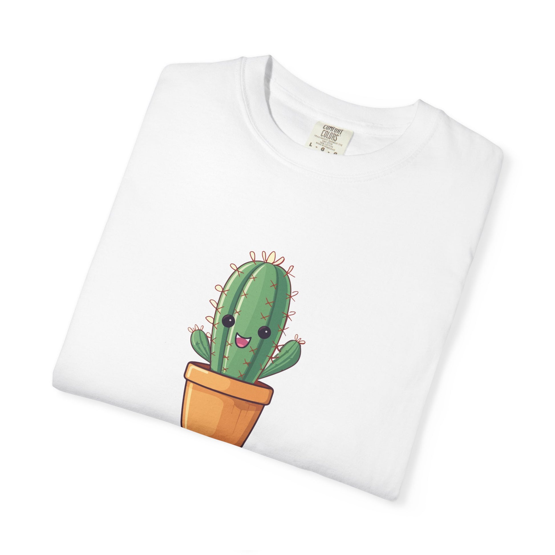 "Can’t Touch This" Cactus T-Shirt – Funny Smiling Plant Tee