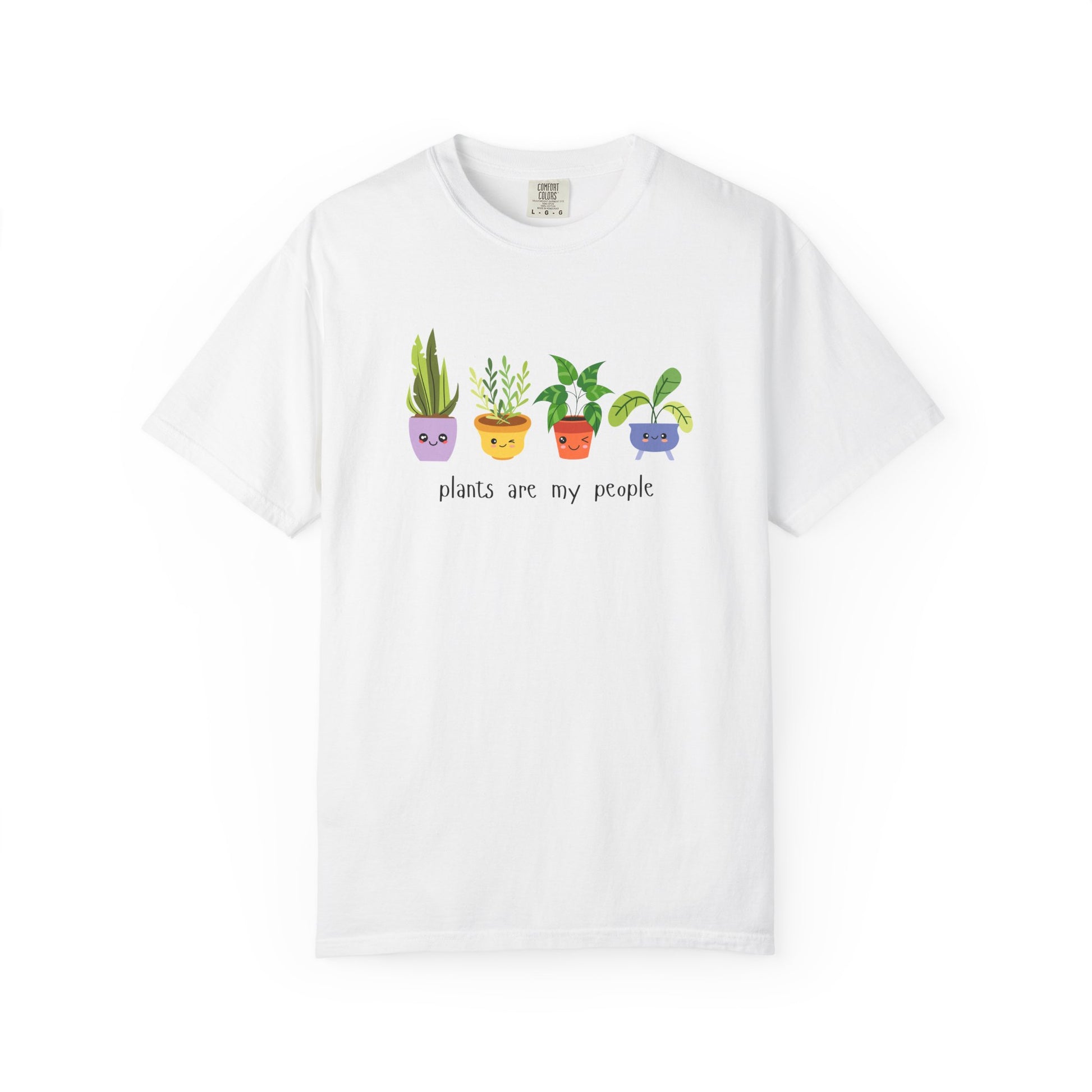 "Plants Are My People" T-Shirt – Cute Plant Lover Graphic Tee