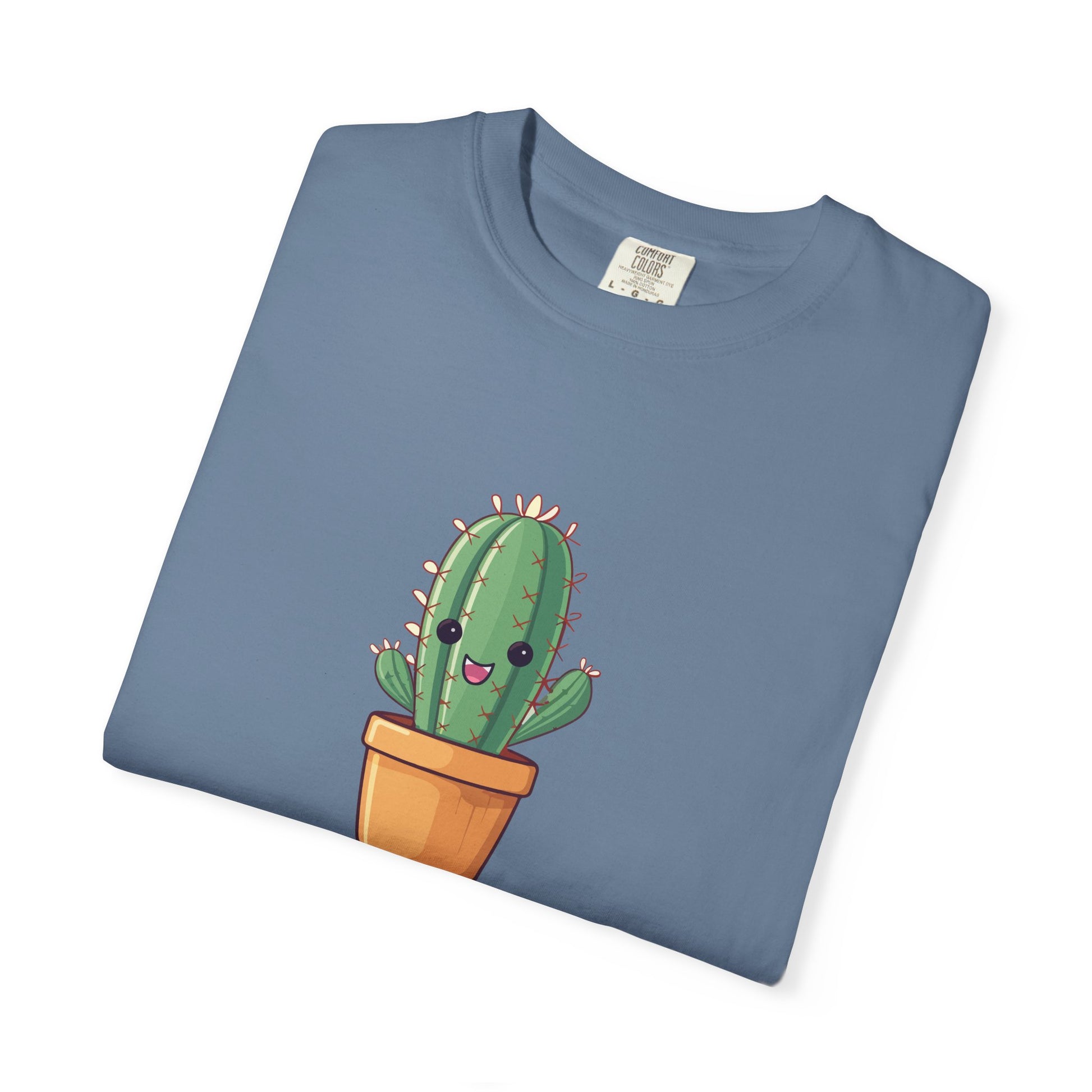 "Can’t Touch This" Cactus T-Shirt – Funny Smiling Plant Tee
