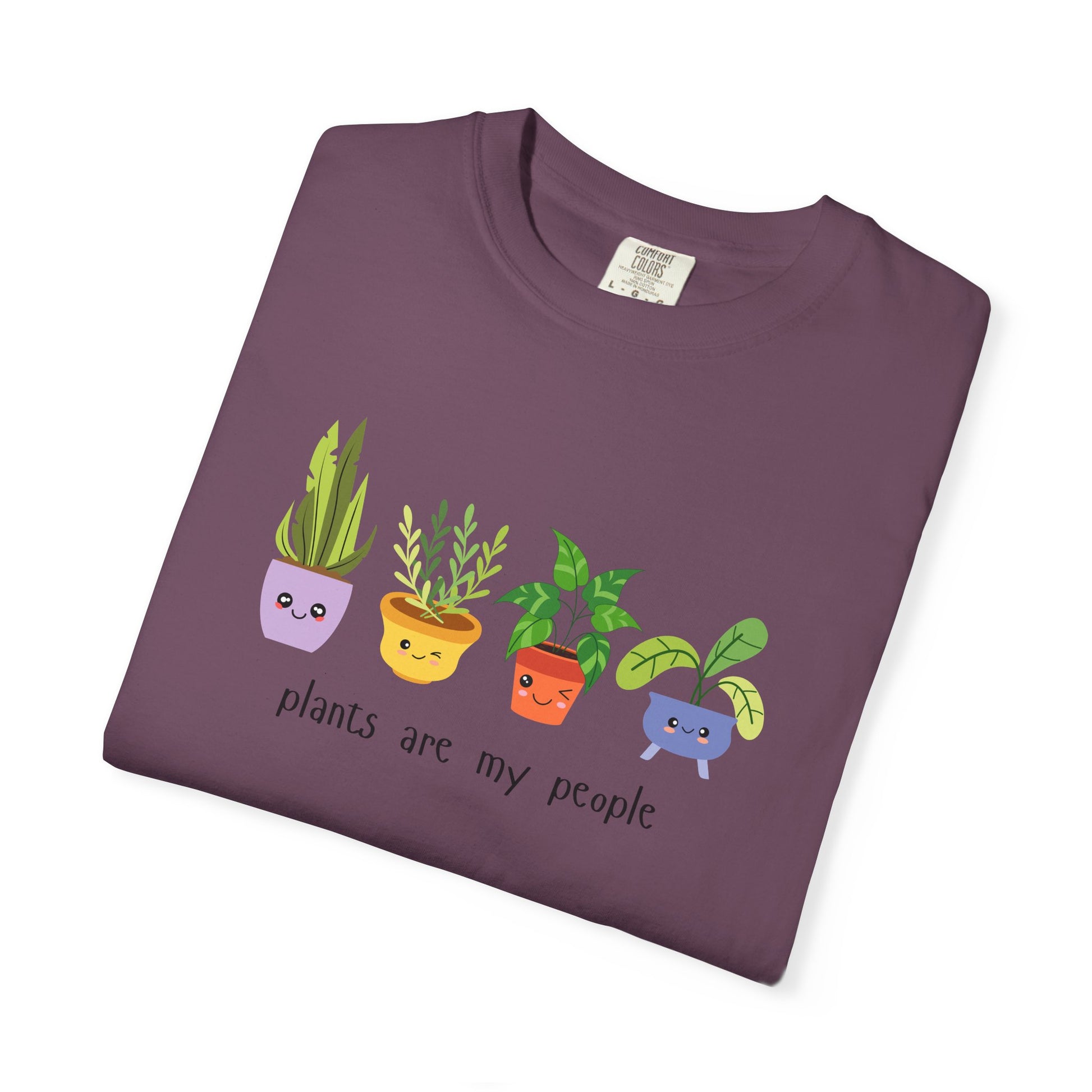 "Plants Are My People" T-Shirt – Cute Plant Lover Graphic Tee