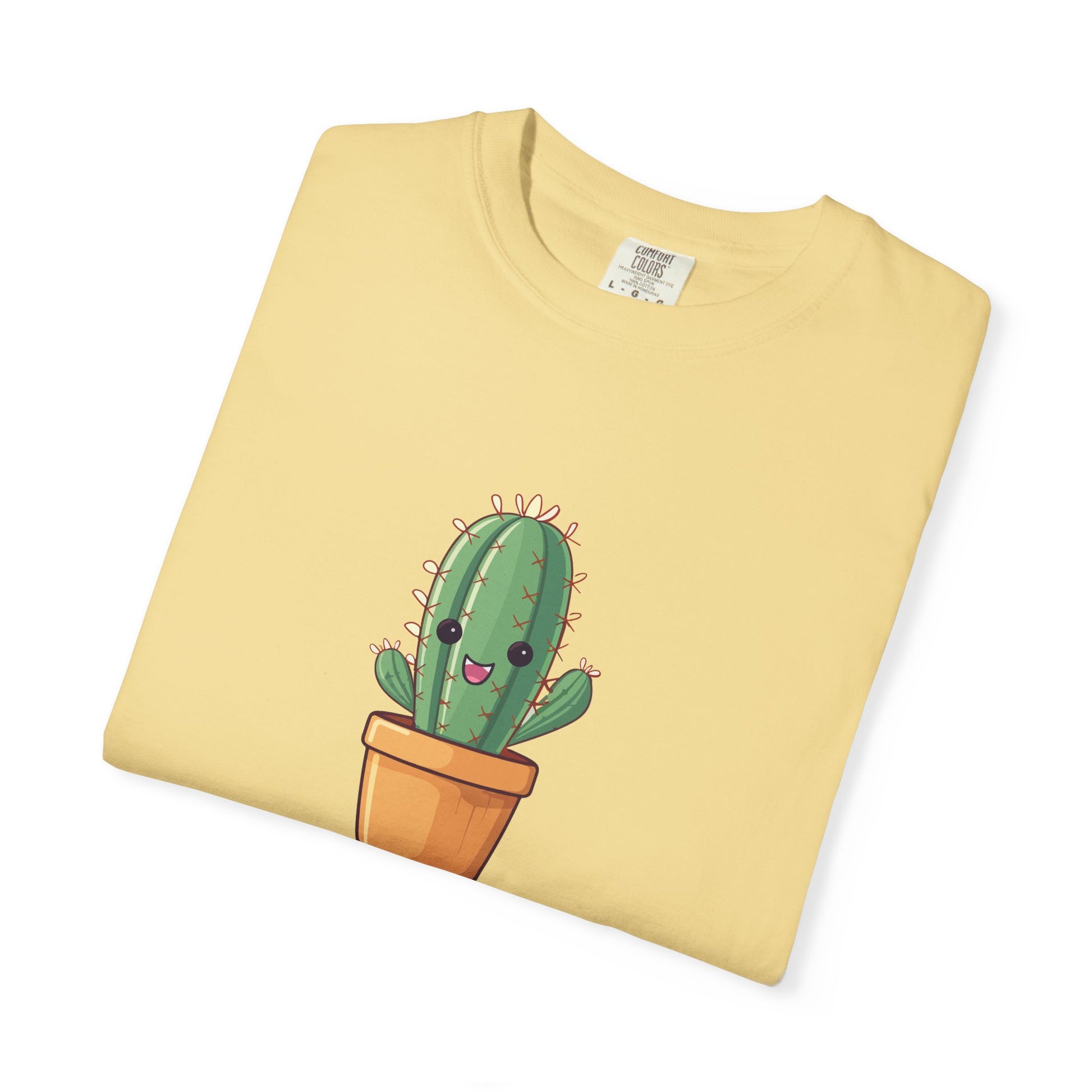 "Can’t Touch This" Cactus T-Shirt – Funny Smiling Plant Tee