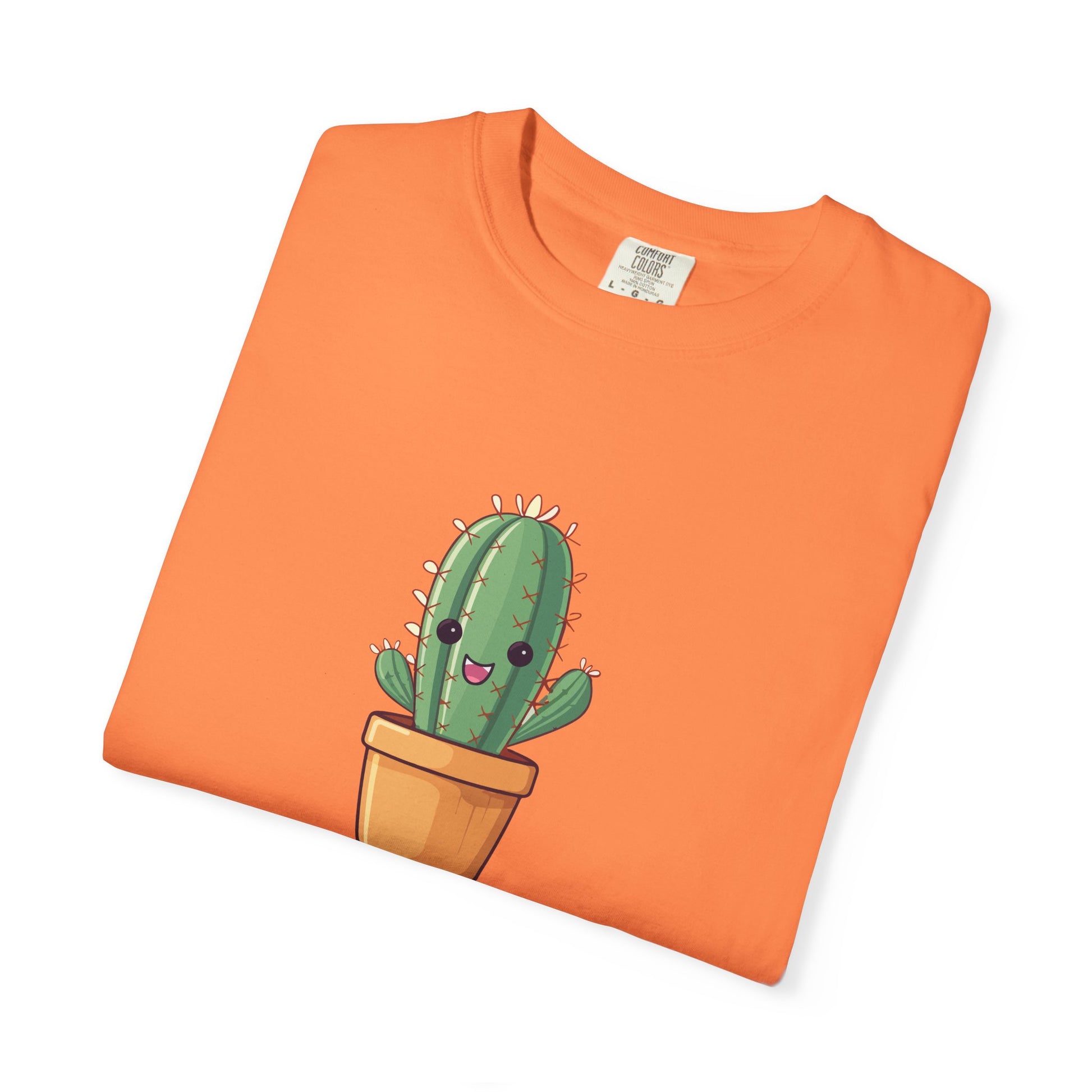 "Can’t Touch This" Cactus T-Shirt – Funny Smiling Plant Tee