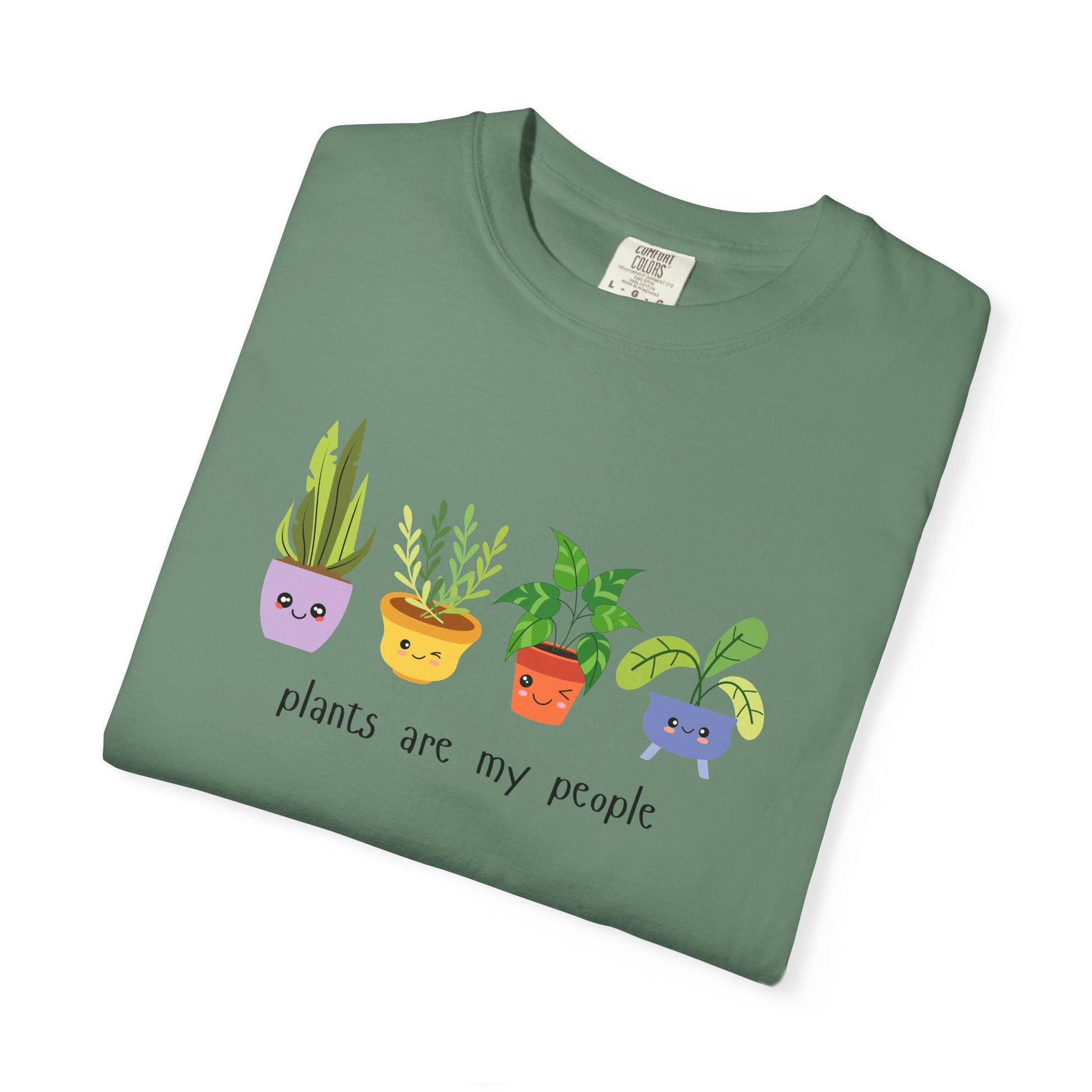 "Plants Are My People" T-Shirt – Cute Plant Lover Graphic Tee