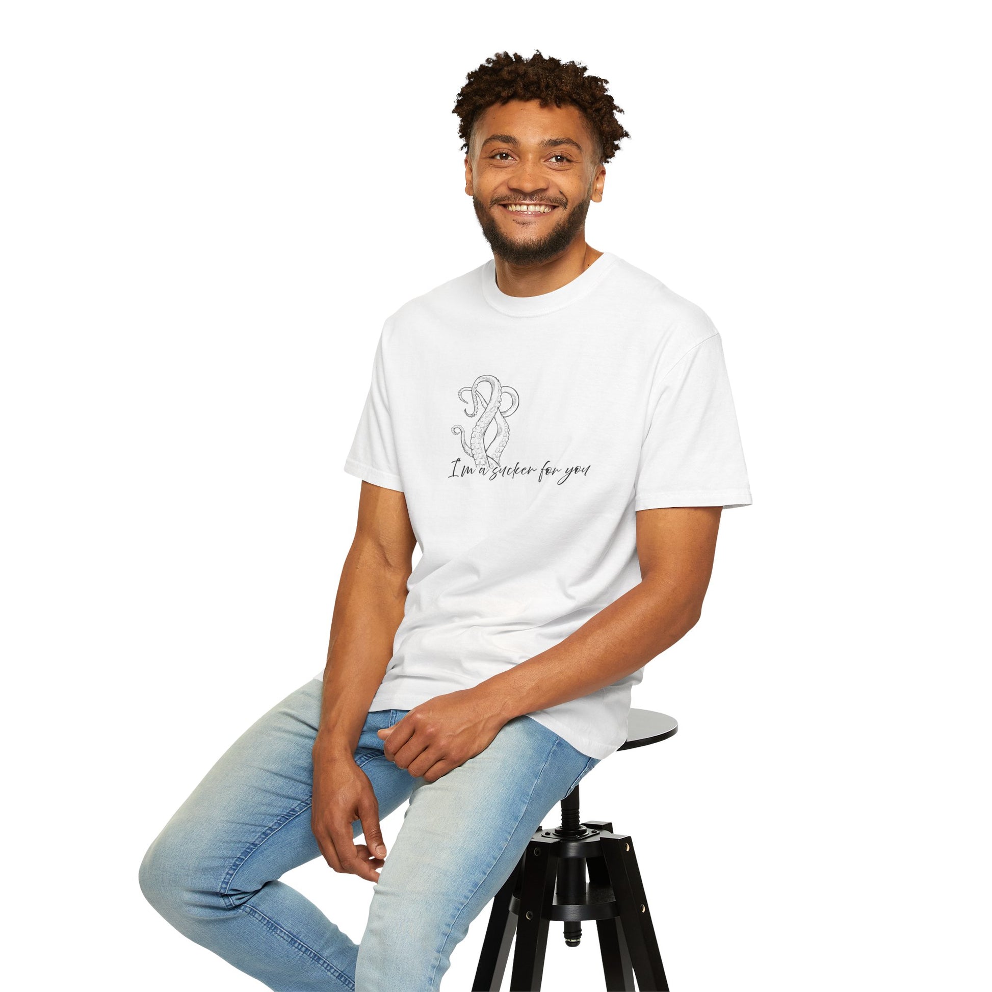 I'm a Sucker for You – Cute Octopus Pun T-Shirt