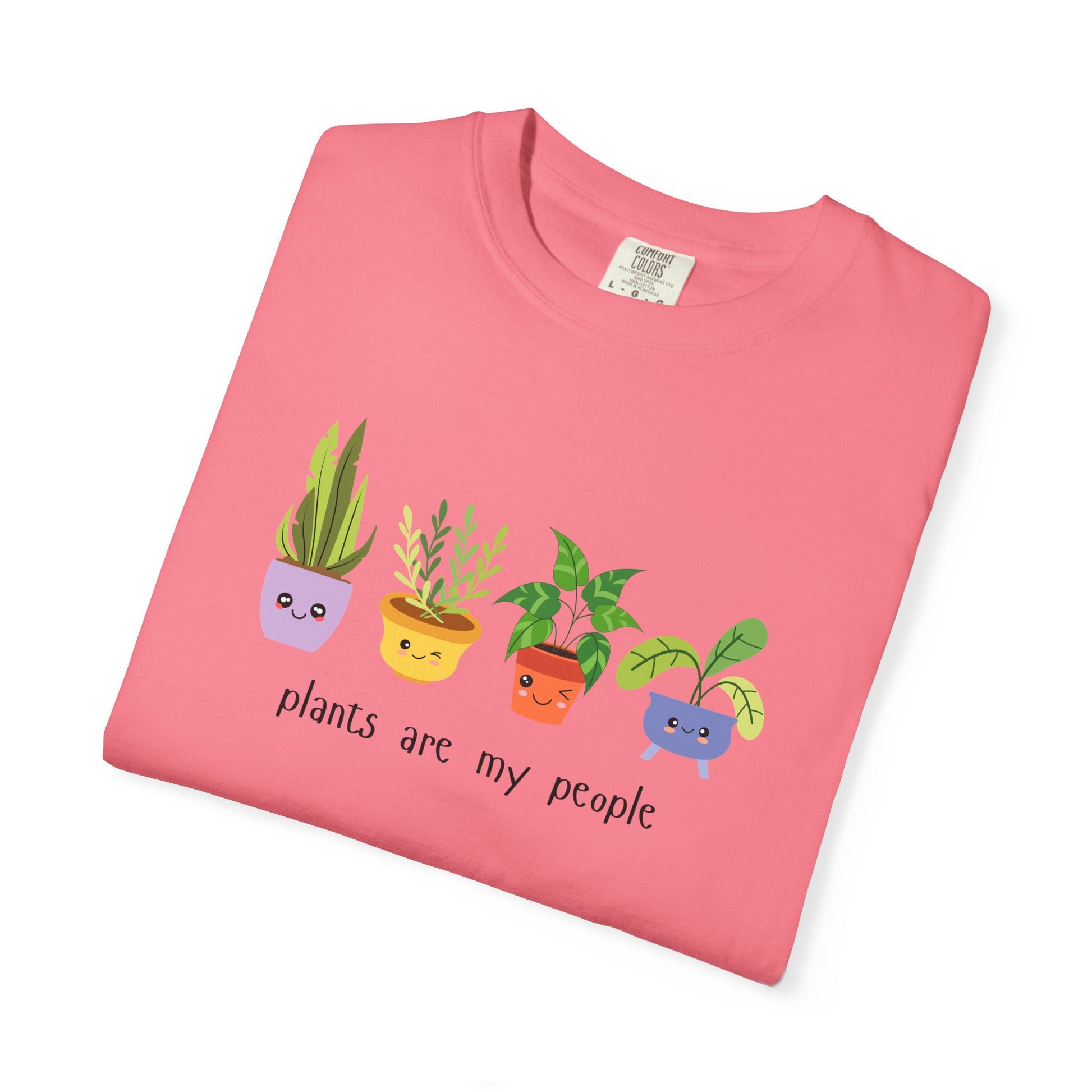 "Plants Are My People" T-Shirt – Cute Plant Lover Graphic Tee