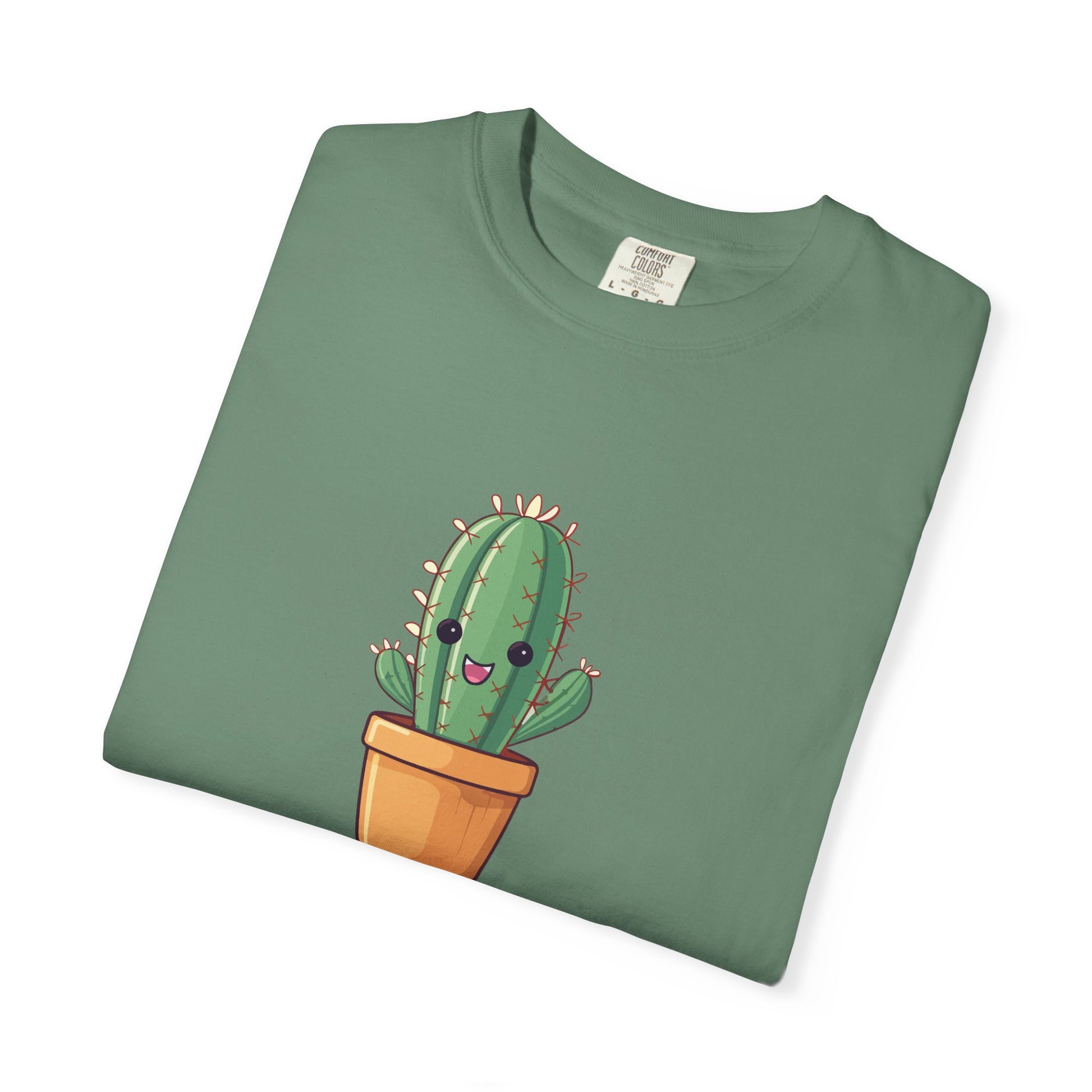 "Can’t Touch This" Cactus T-Shirt – Funny Smiling Plant Tee