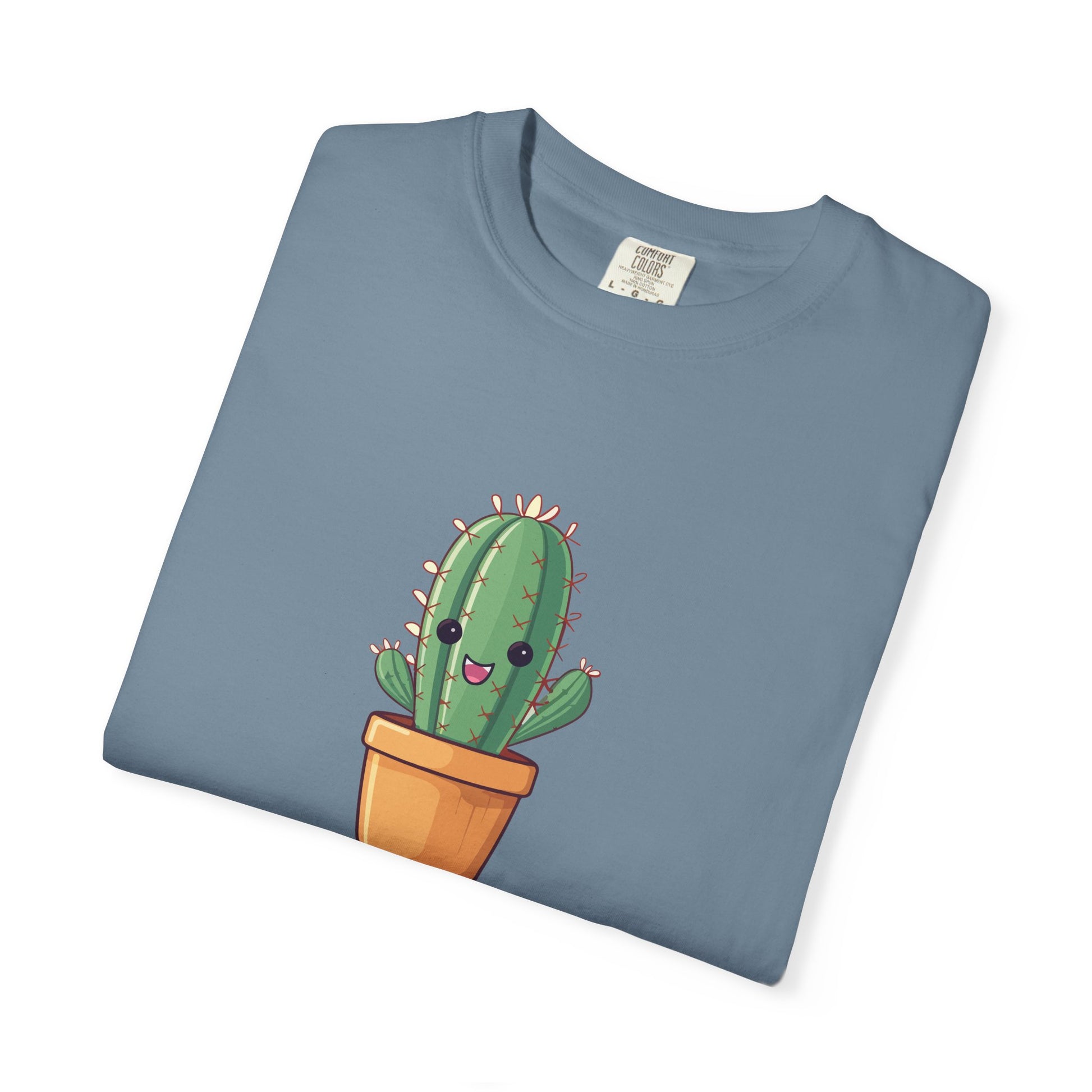 "Can’t Touch This" Cactus T-Shirt – Funny Smiling Plant Tee