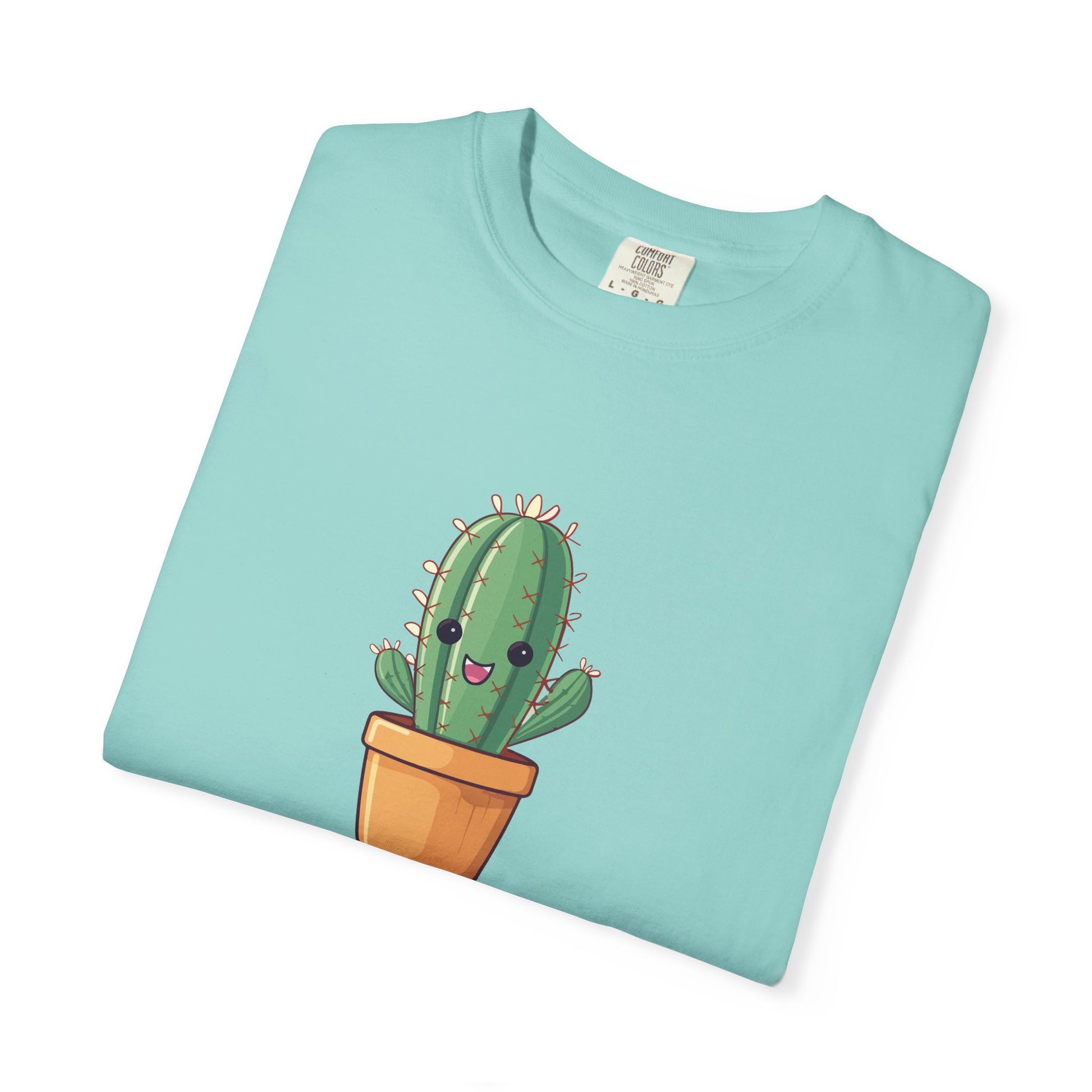 "Can’t Touch This" Cactus T-Shirt – Funny Smiling Plant Tee