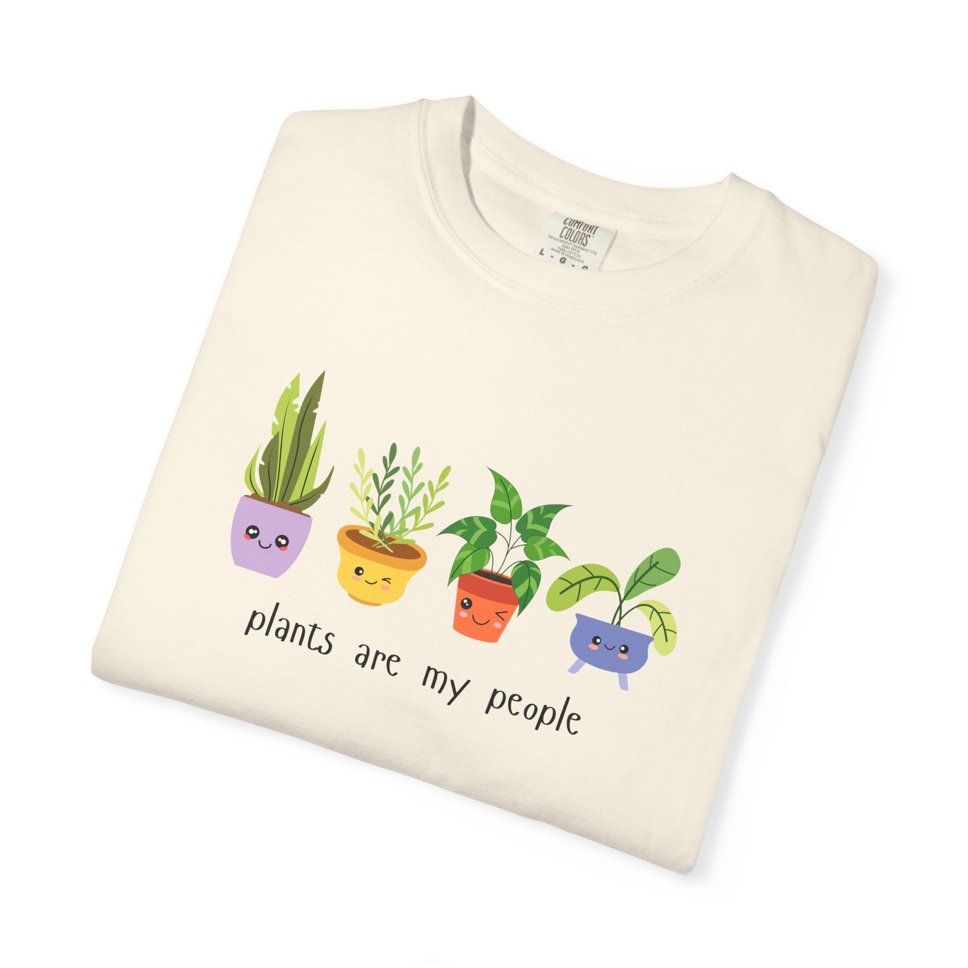 "Plants Are My People" T-Shirt – Cute Plant Lover Graphic Tee