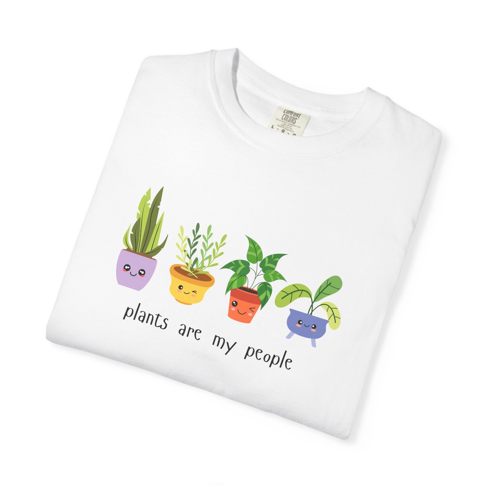 "Plants Are My People" T-Shirt – Cute Plant Lover Graphic Tee